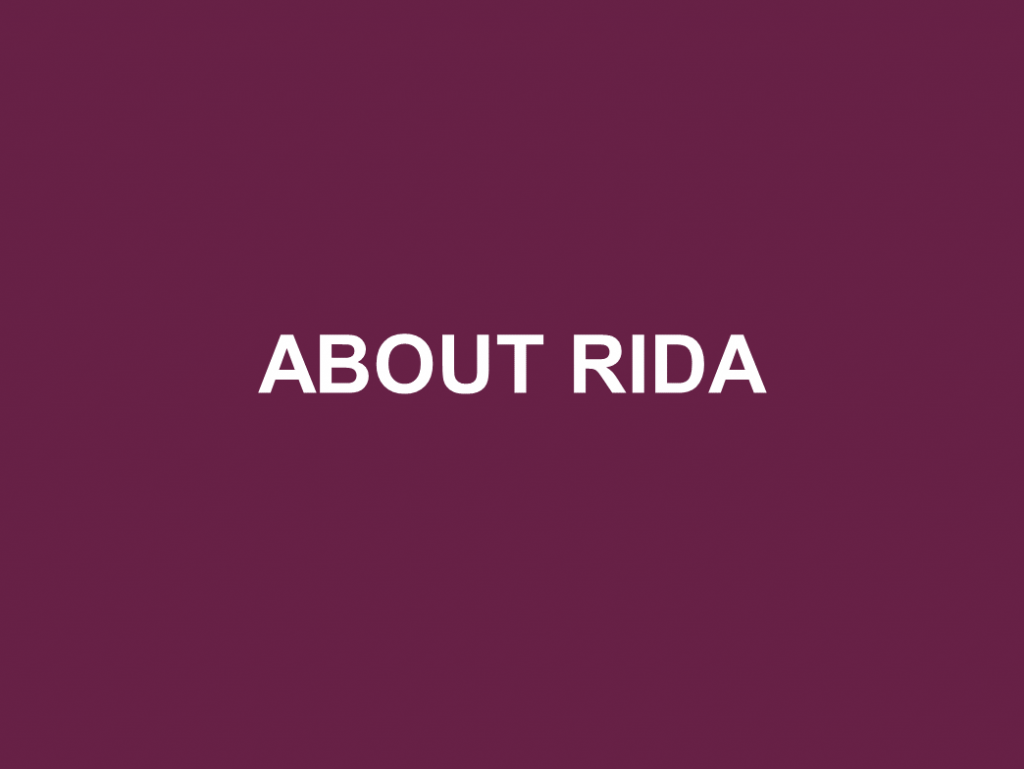 Link to the About RIDA webpage