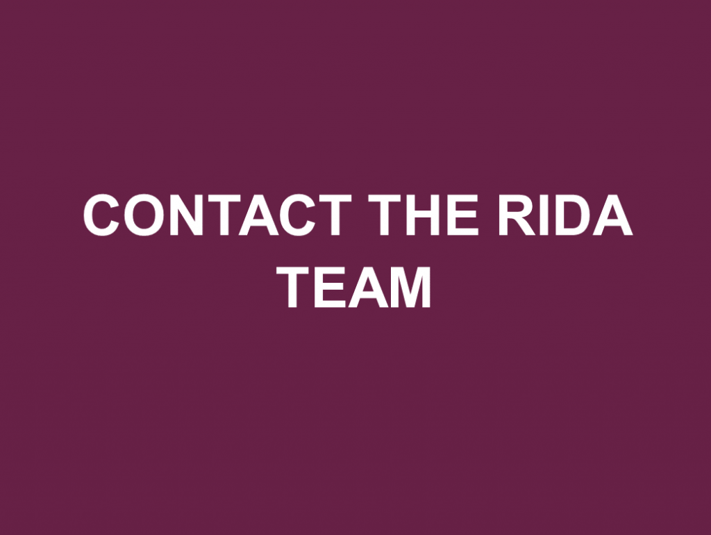 Link to the Contact the RIDA Team webpage.