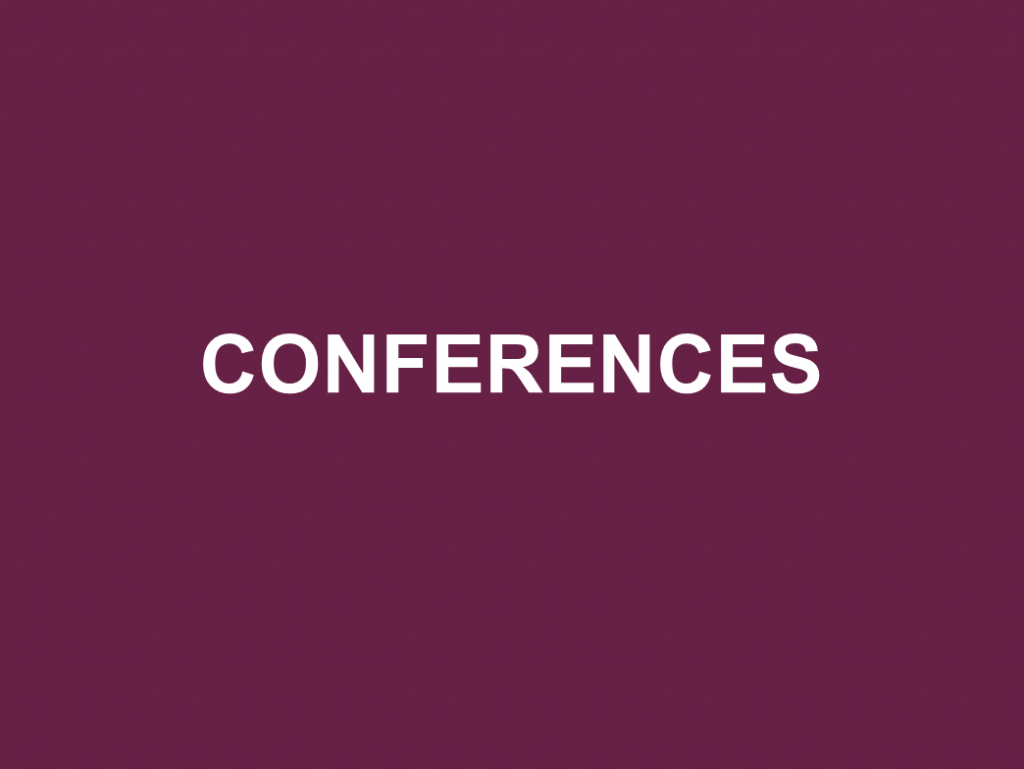 Link to resources on conferences.